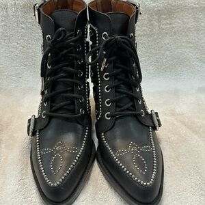 Ladies Coach cutout booties. Size 8 1/2